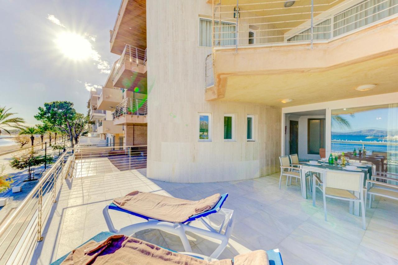 Beach Apartment Brisa Marina By Sealand Villas Port de Pollença Exterior foto